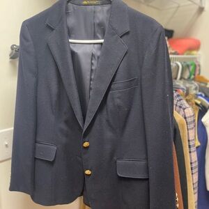 Brooks Brothers Blue and Gold Sport Coat